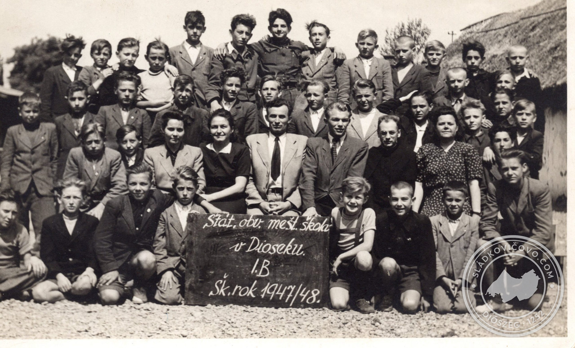 Középfokú polgári iskola 1947-48 1.B