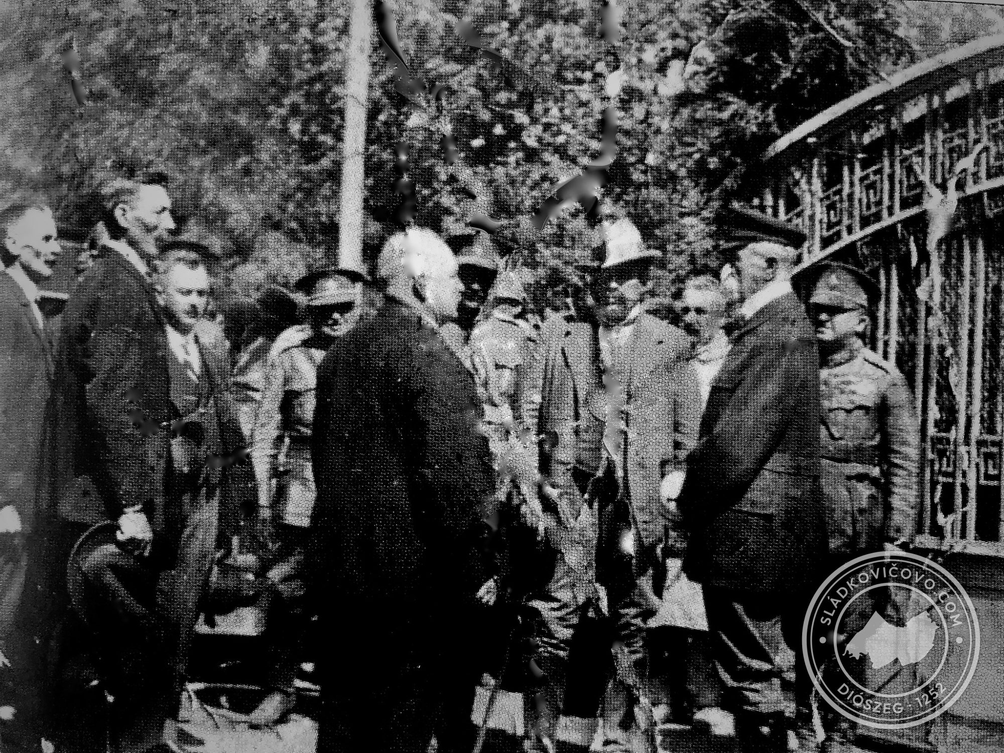Návšteva T.G.Masaryka v Diószegu v roku 1928.