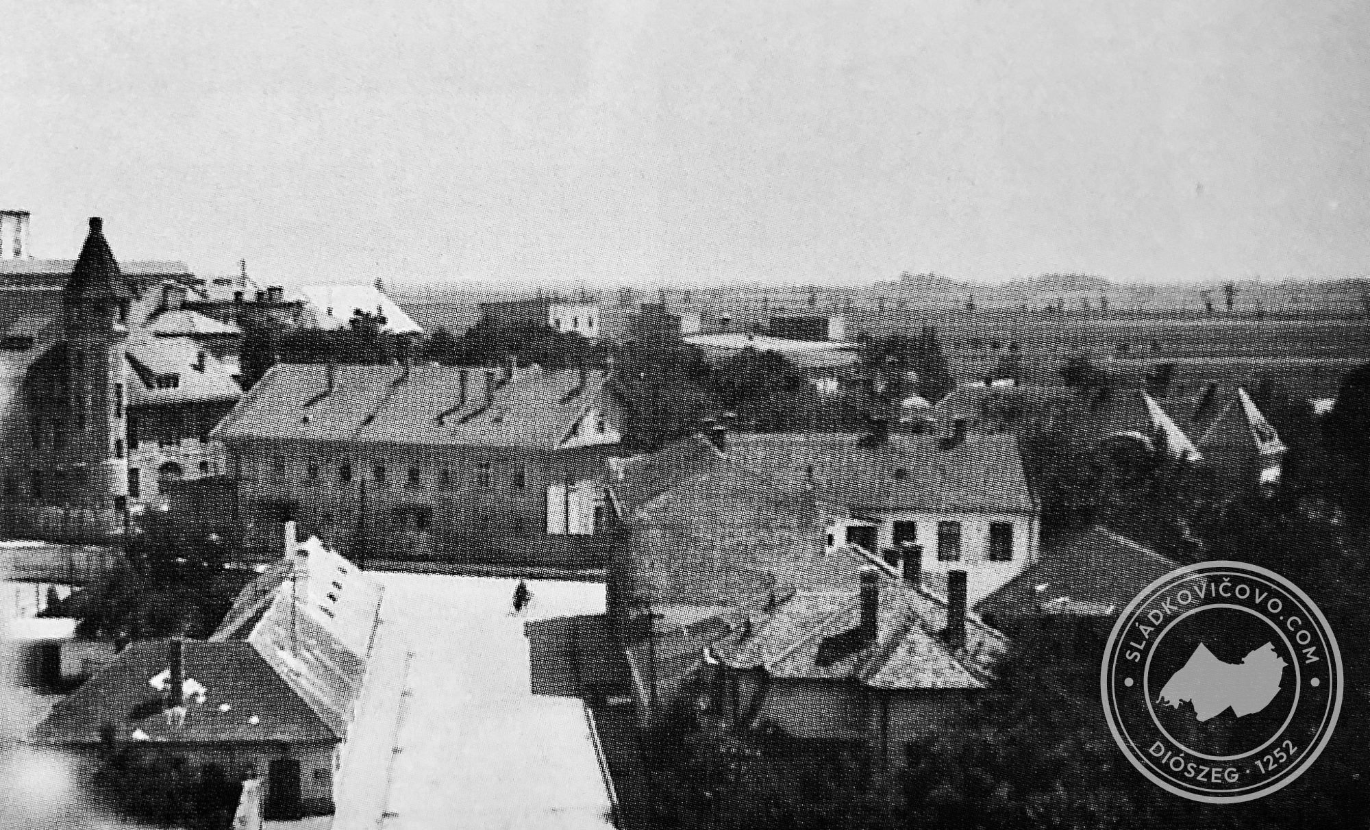 Cukrovarská ulica v roku 1947.