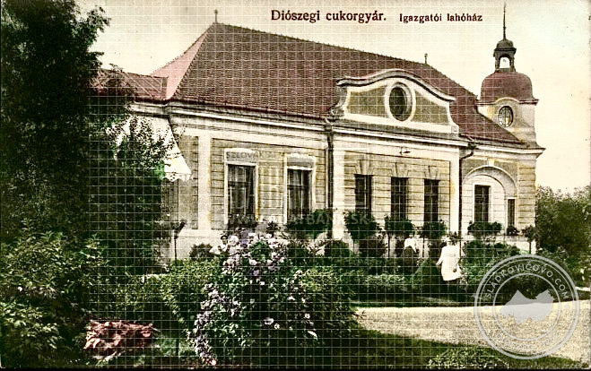 Brychtova vila na kolorovanej pohľadnici z roku 1914.
