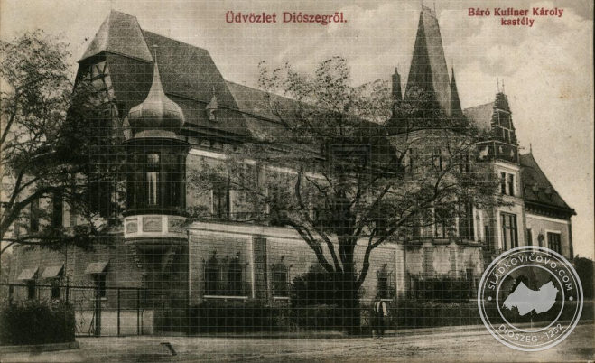 A kastély egy 1911-ben postán megjárt képeslapon.