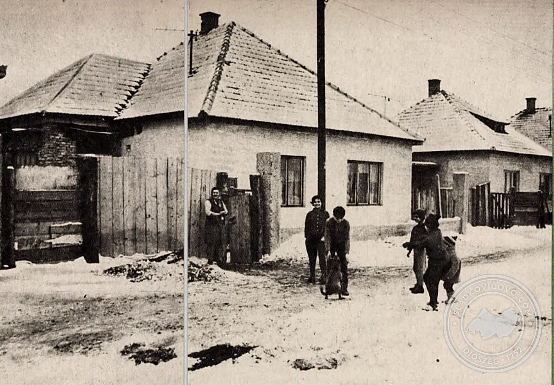 Na cintorínskej ulici v roku 1969.